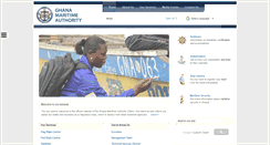 Desktop Screenshot of ghanamaritime.org